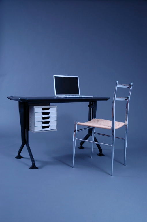 Italian Perfect Small Laptop Desk by Studio BBPR for Olivetti