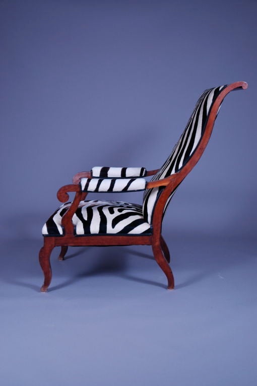 Wood Spanish Arm Chair