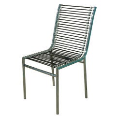 Chaise d'appoint chromée Rene Herbst