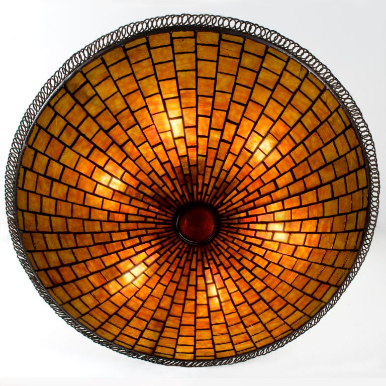 Tiffany Studios New York "Parasol" Chandelier