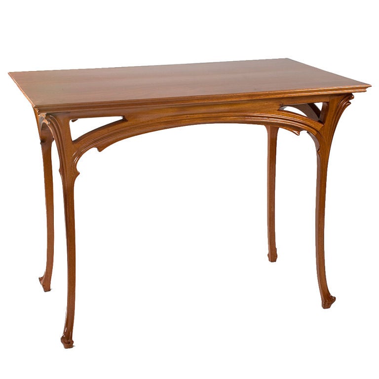 Henri Sauvage French Art Nouveau Table