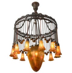 Tiffany Studios “Moorish” Chandelier