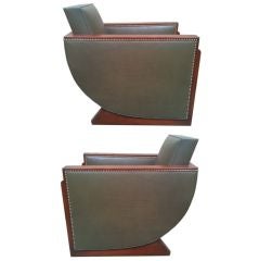 Pair of Club Chairs
