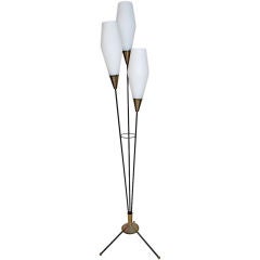 Antique  french 1950  floor lamp