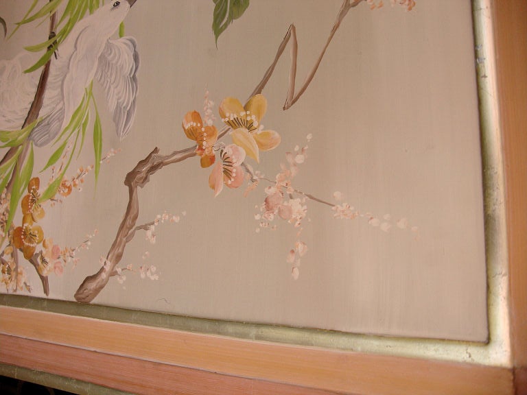 20th Century Bird Painting on Panel by Lucien Leinfelder