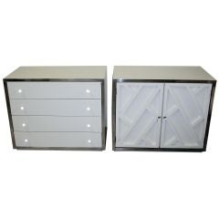 Vintage Set of Chippendale Cabinets