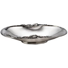 Georg Jensen sterling "Blossom" dish