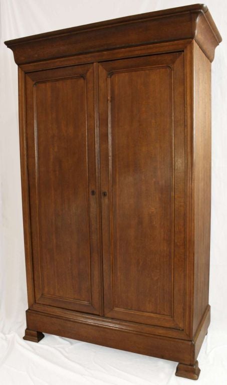 Antique French Louis Philippe Armoire Cabinet Wardrobe
