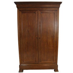 Antique French Louis Philippe Armoire Cabinet Wardrobe