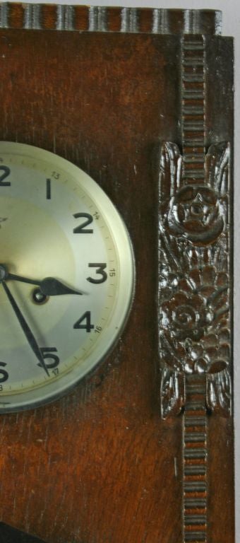 vintage hermle wall clock