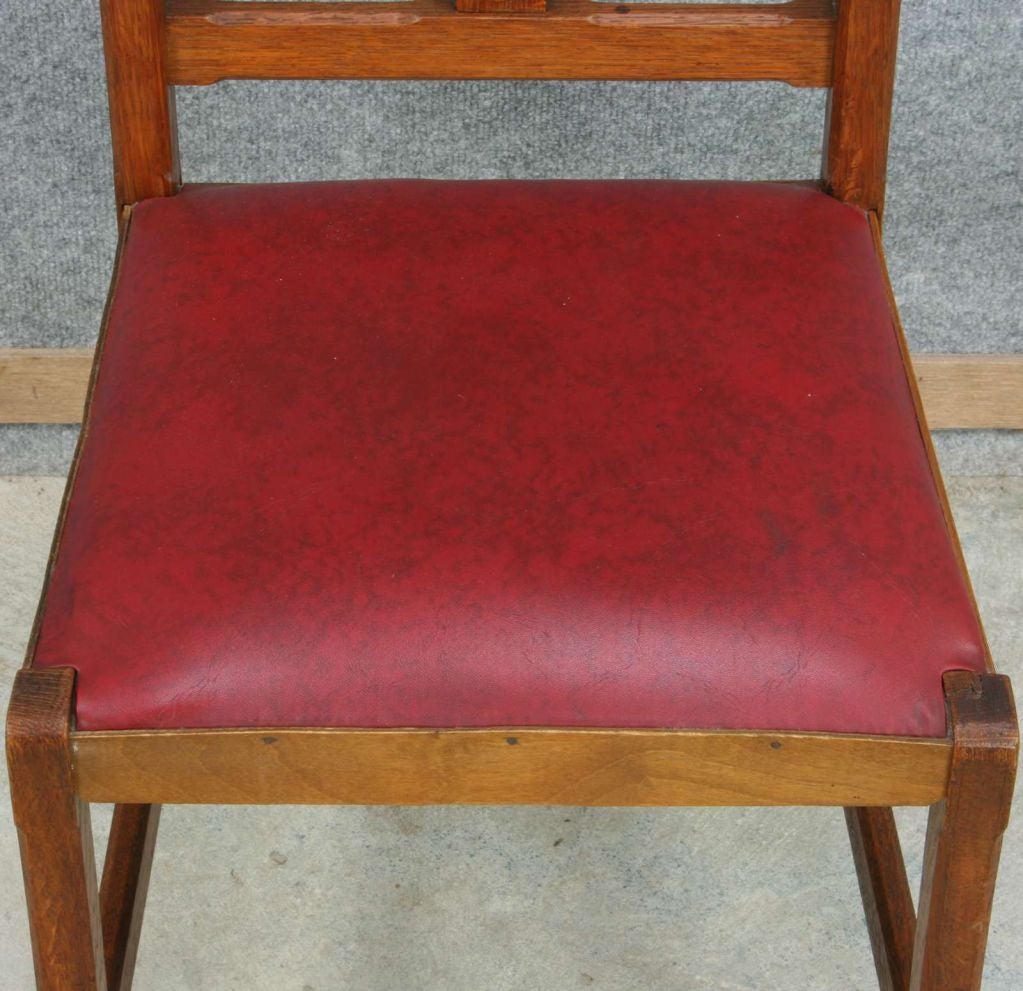 Vintage French Gothic Prie Dieu Prayer Chair Kneeler 3