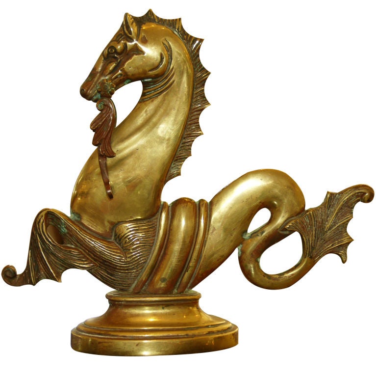 Venitian Bronze Sea Horse