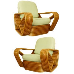 Pair of Paul Frankl Style Club Chairs