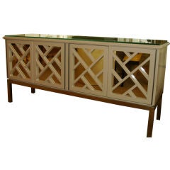Hollywood Regancy Double Sided Cabinet