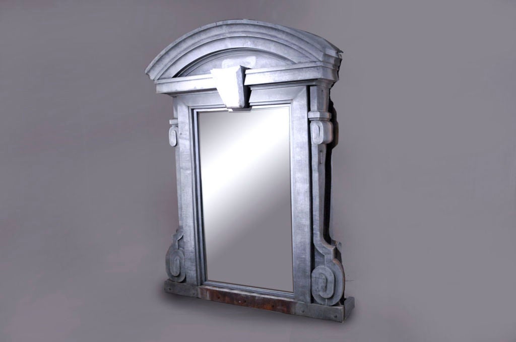 French Zinc Window/Mirror