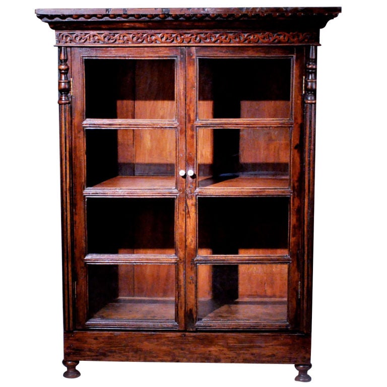 Teak Wood Bookcase For Sale at 1stdibs