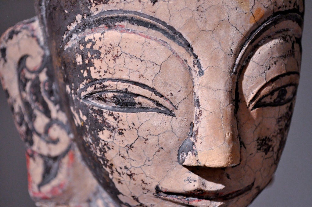 Burmese Buddha Head