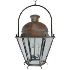Antique Copper Lantern