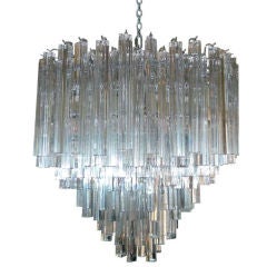 Camer Venini Prism Crystal Chandelier