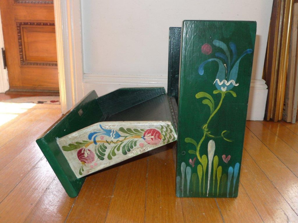 Board Vintage Letter Box Painted by Marjorie Osborne Whorf