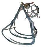 Used Forged Iron Hay Claw & Pulley