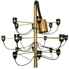 Chandelier by Gino Sarfatti