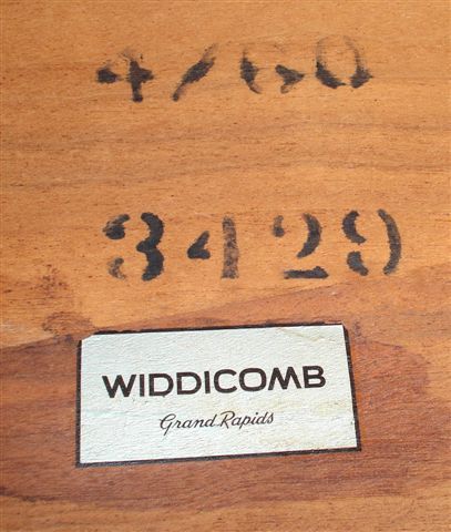 Walnut Nakashima for Widdicomb Coffin Shaped Coffee Table