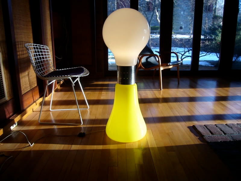 Carlo Nason for Mazzega "Light Bulb" Floor Lamp