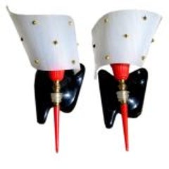 5 Pair of French 1940's Bakelite Wall Sconces 9