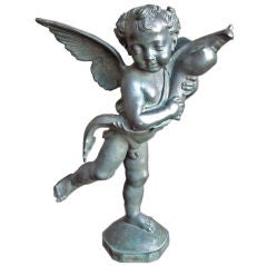 Bronze Putto Fountain