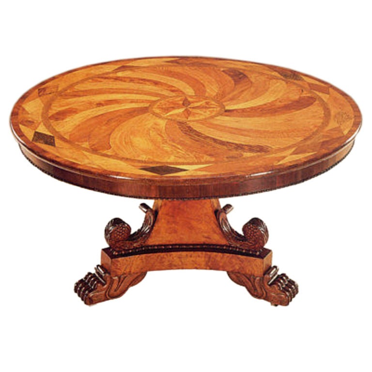 Ralph Turnbull Specimen Wood Center Table