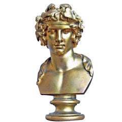 Bronze Bust of Bacchus