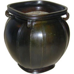 Antique Etruscan Style Deco Vase by Just Andersen