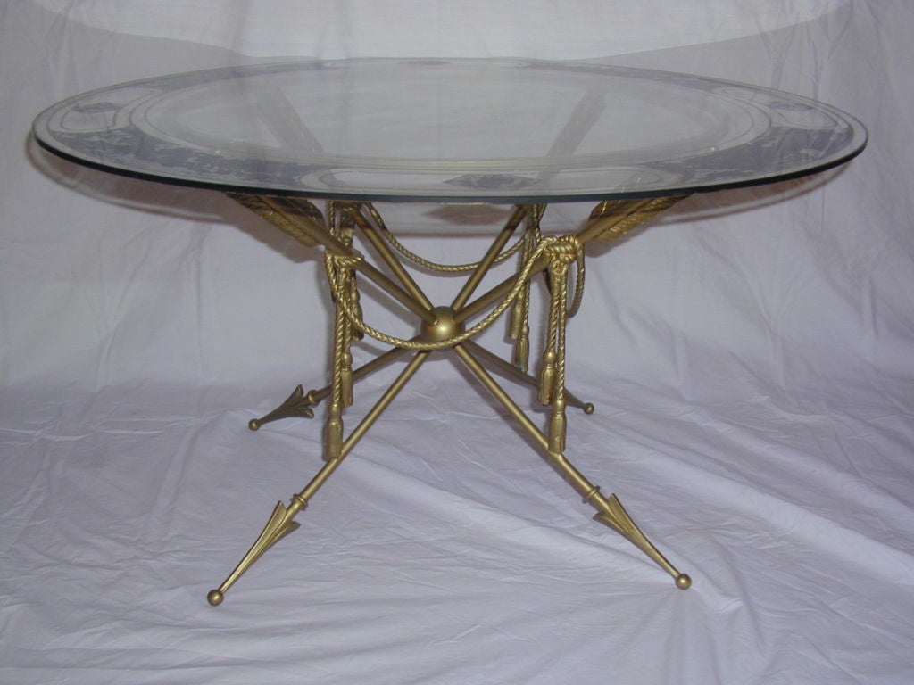 Empire Style Circular Coffee Table