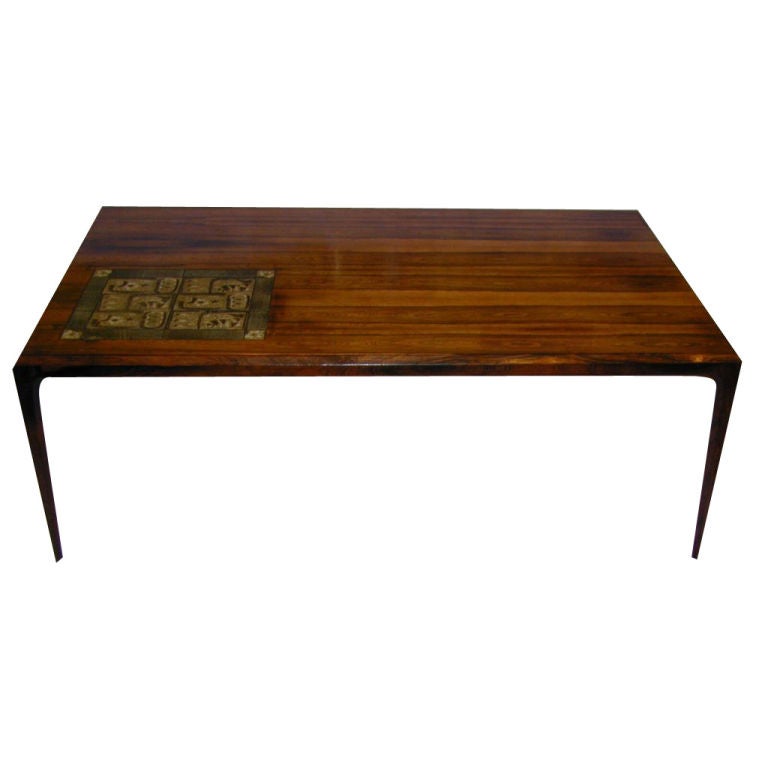Nils Thorsson Rosewood Table For Sale