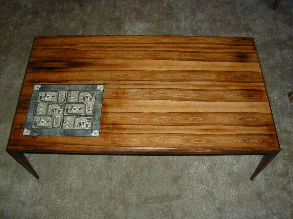 Danish Nils Thorsson Rosewood Table For Sale