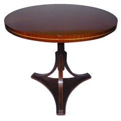 Circular Mahogany Table
