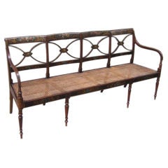 English Sheraton Bench 5