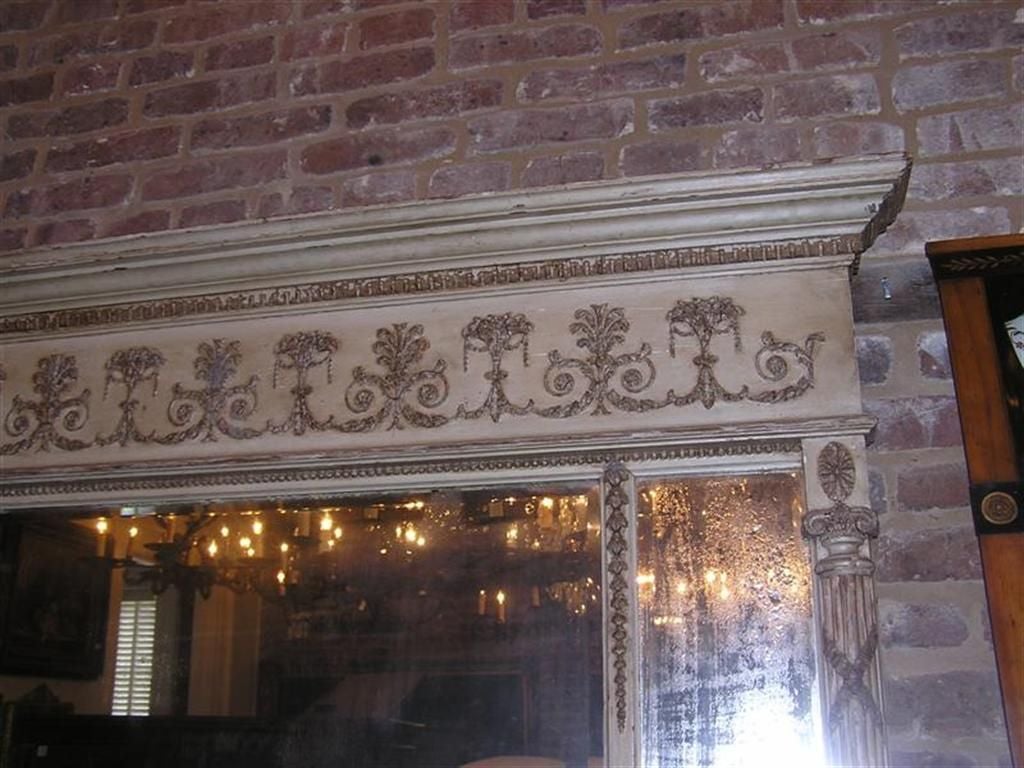 English Over Mantel Mirror For Sale 2
