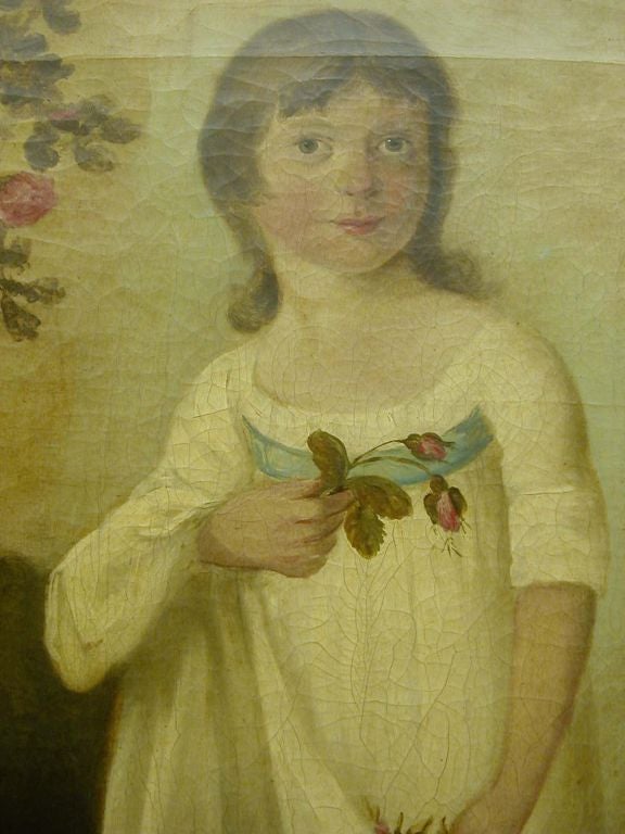 Robert Edge Pine Framed Oil on Canvas Circa 1780- 1785