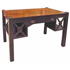 Antique L & JG Stickley Oak Desk