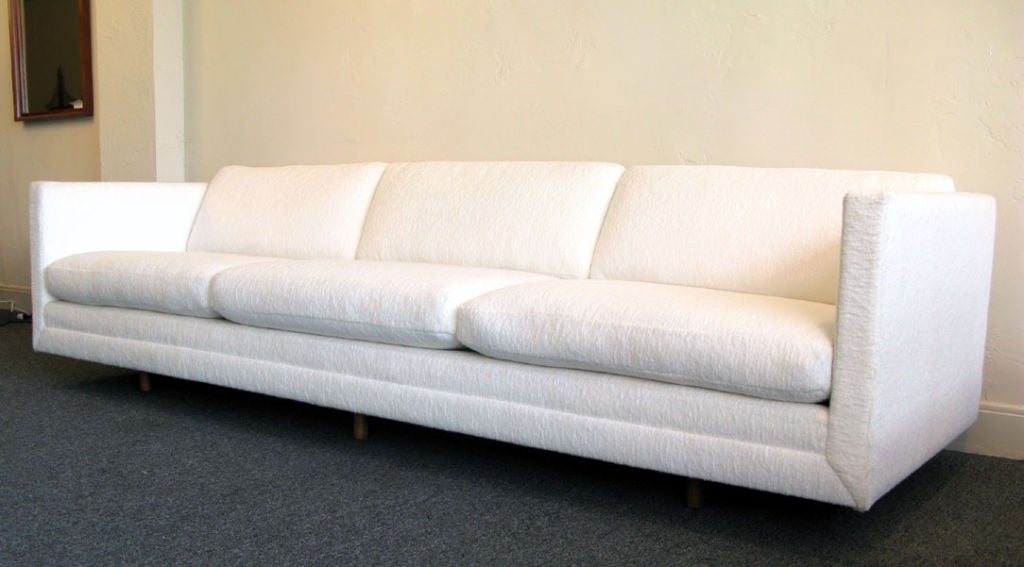 American Eight Foot Six Inch Sofa by Harvey Probber