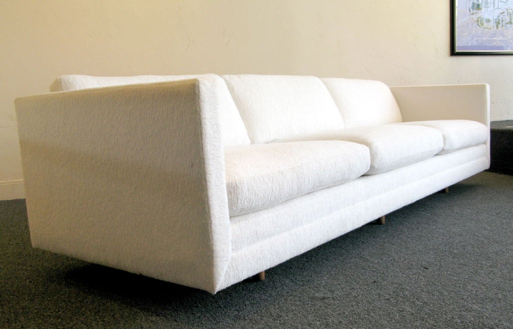 Eight Foot Six Inch Sofa by Harvey Probber In Excellent Condition In San Diego, CA