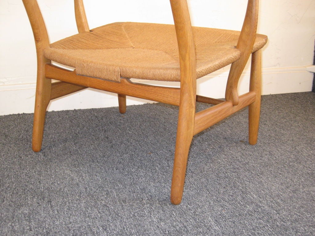 Danish Hans J Wegner CH-22 Lounge Chairs for Carl Hansen & Son