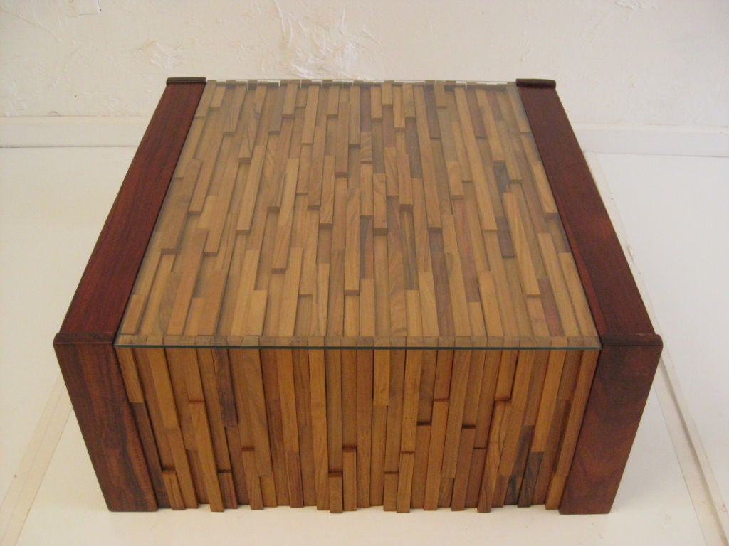 Butcher Block Coffee Table by L'Atelier 1