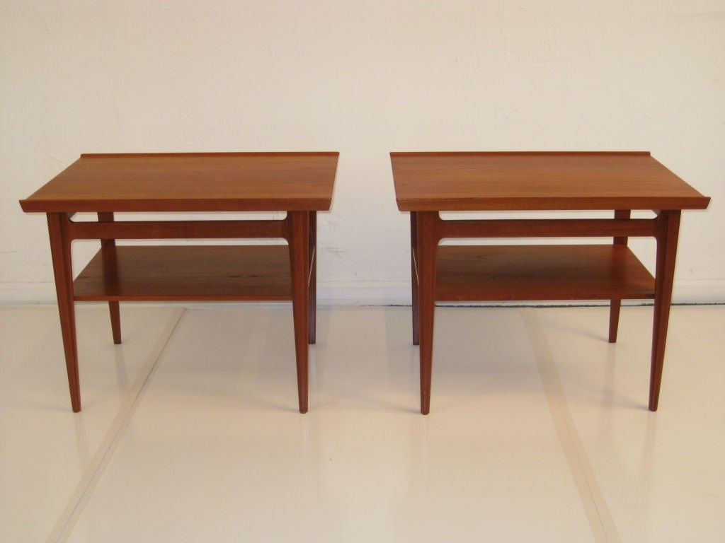 Pair Of 500 Series Occasional Tables by Finn Juhl 1