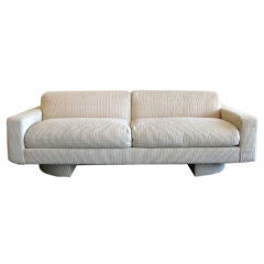 Custom 1980s Down Filled Sofa by Directional