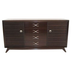 Brown Saltman Buffet Chest by Paul T. Frankl