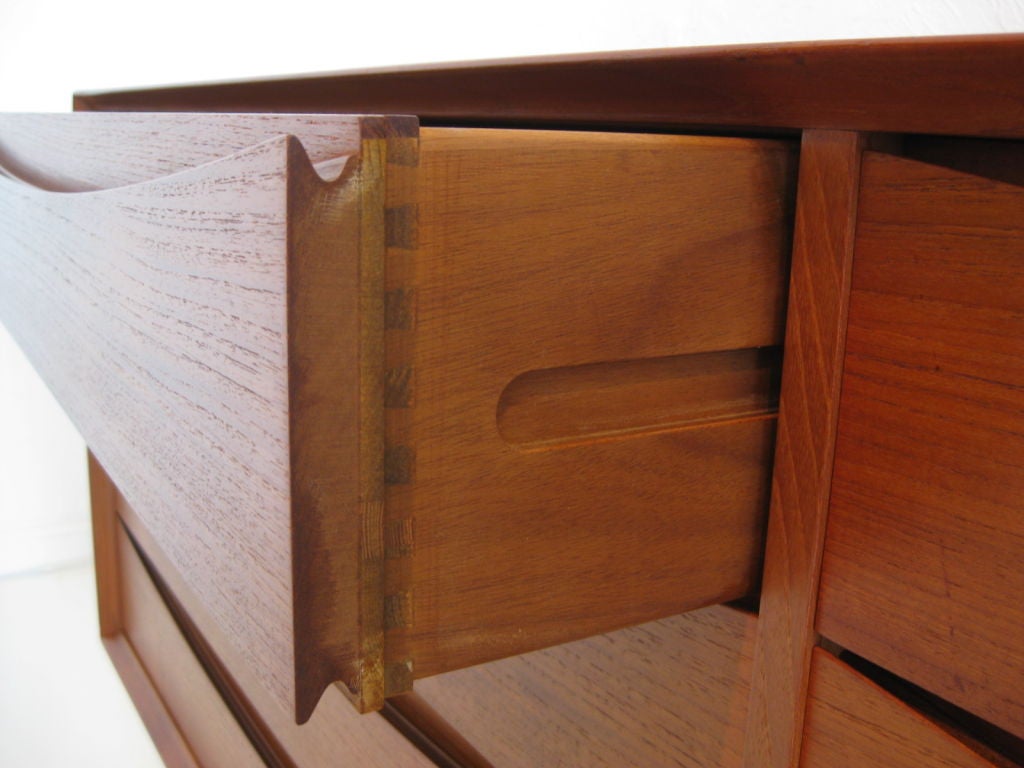 Long Eight Drawer Chest by ARNE VODDER 2