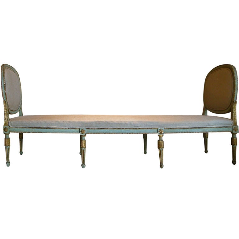 18c Italian Louis XVI Banquette